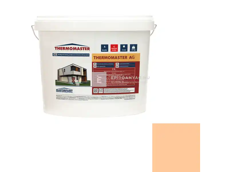 Masterplast Thermomaster akril vékonyvakolat, gördülőszemcsés 2 mm 07-D 25 kg Árcsökkenés