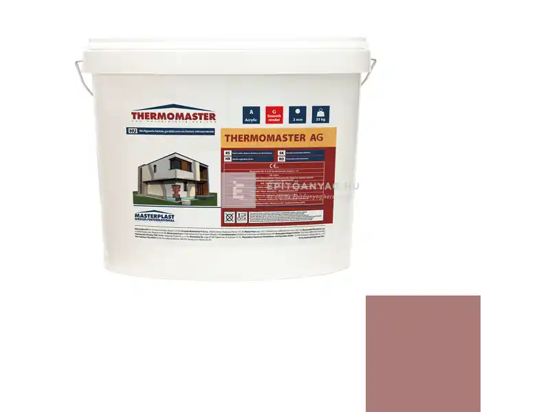 Kihagyhatatlan ajánlat Masterplast Thermomaster akril vékonyvakolat, gördülőszemcsés 2 mm 19-C 25 kg
