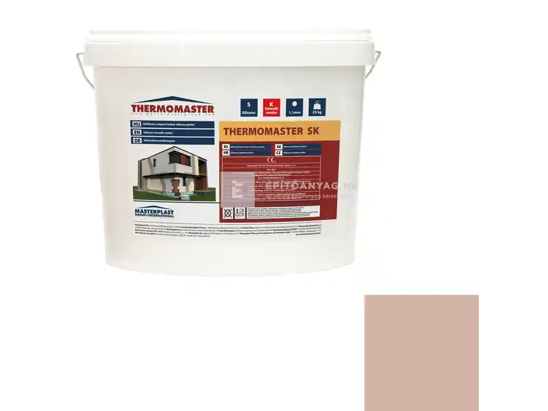 Ajánlat Masterplast Thermomaster szilikon vékonyvakolat, kapart 1,5 mm 09-D 25 kg