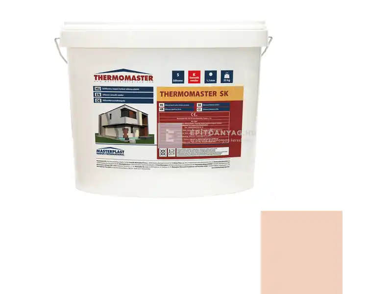 Vedd meg most Masterplast Thermomaster szilikon vékonyvakolat, kapart 1,5 mm 12-E 25 kg