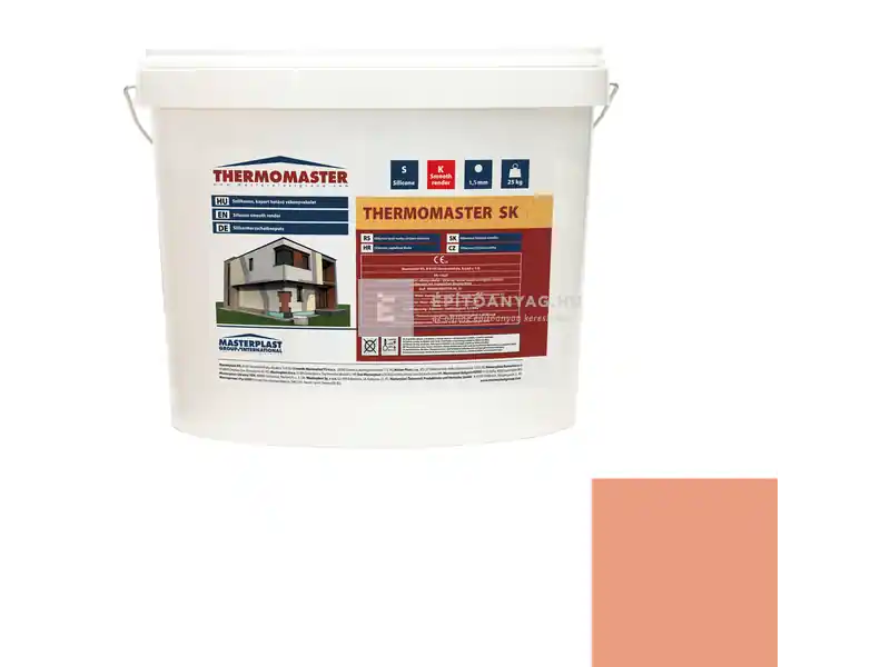 Masterplast Thermomaster szilikon vékonyvakolat, kapart 1,5 mm 17-C 25 kg Biztonságos fizetés