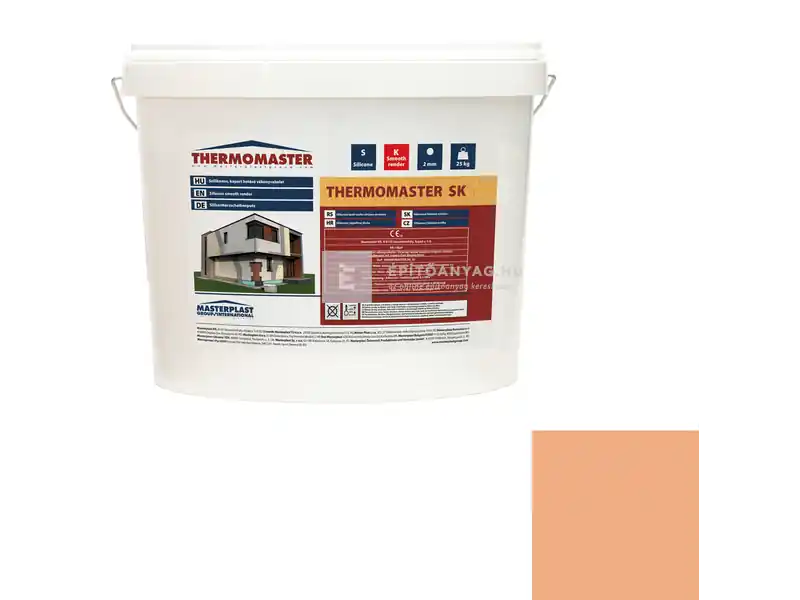 Masterplast Thermomaster szilikon vékonyvakolat, kapart 2 mm 11-C 25 kg Biztonságos fizetés