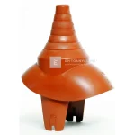 Olcsó Klöber antennakivezető elem 22-70 mm téglavörös