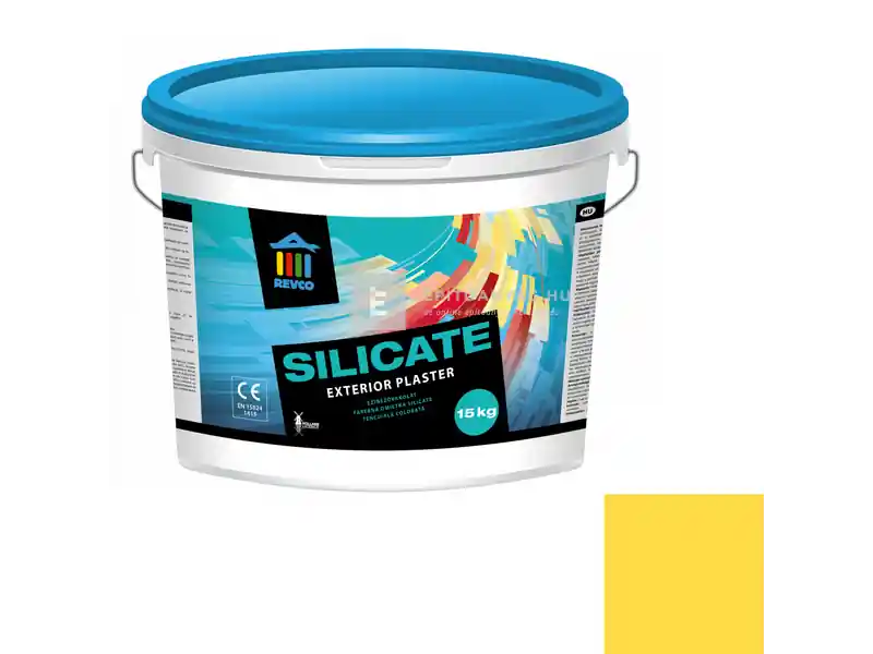 Kedvezményes ár Revco Silicate Struktúra gördülőszemcsés vékonyvakolat 2 mm honey 5 15 kg