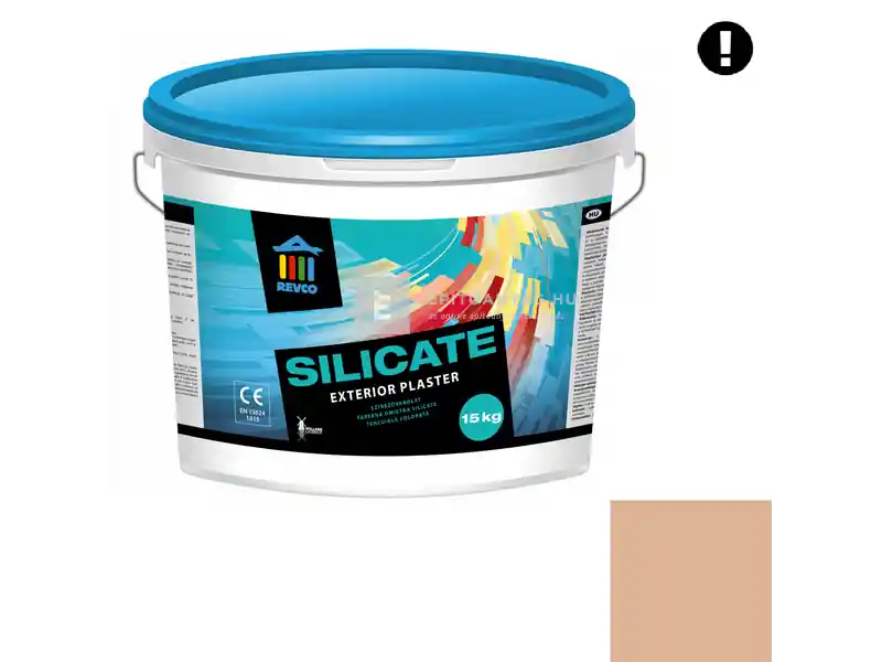 Revco Silicate Struktúra gördülőszemcsés vékonyvakolat 2 mm praline 4 15 kg Népszerű