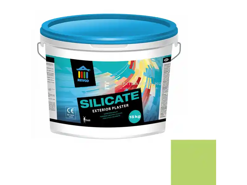Kihagyhatatlan ajánlat Revco Silicate Struktúra gördülőszemcsés vékonyvakolat 2 mm wasabi 5 15 kg
