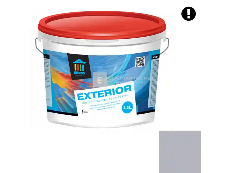 Revco Exterior homlokzatfesték grafit 5 2,5 l Legnépszerűbb