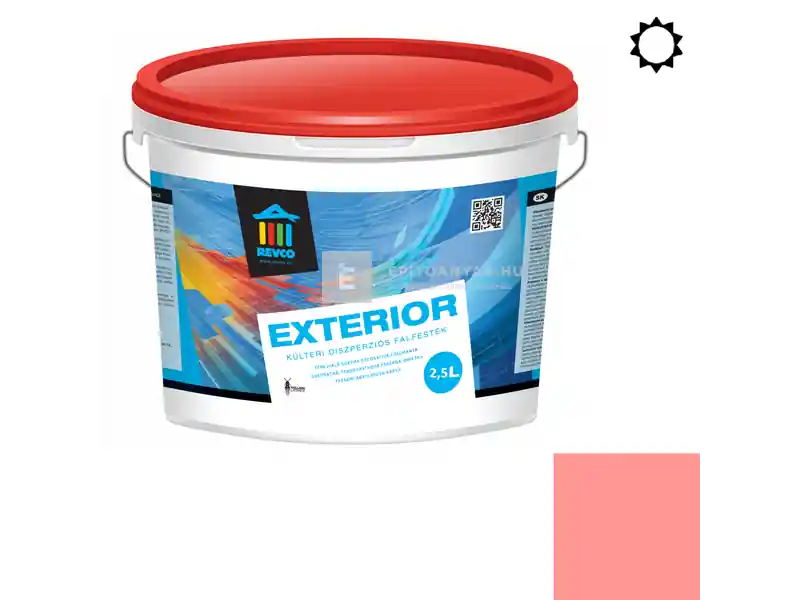 Szezonális akció Revco Exterior homlokzatfesték scarlet 3 2,5 l