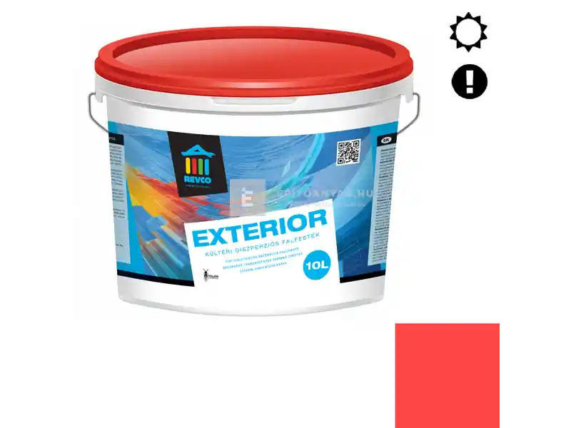 Olcsóbb Revco Exterior homlokzatfesték scarlet 5 10 l