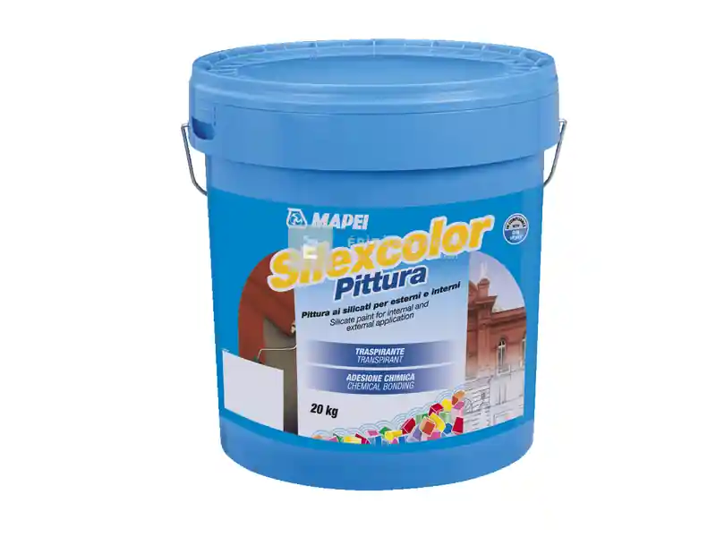 Mapei Silexcolor Pittura szilikát bel- és kültéri falfesték fehér 20 kg Kiárusítás