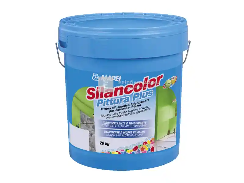 Mapei Silancolor Pittura Plus bel- és kültéri falfesték fehér 20 kg Vedd meg online