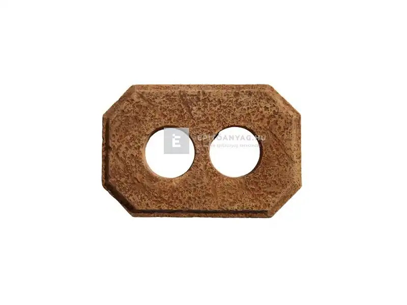 Fabrostone kettes aljzat, vágott sarkokkal 17x25,5x2,5 cm Újdonság