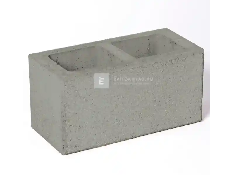 Leier Modern kerítéskő normálkő natúr, agyagszürke 20x40x20 cm Népszerű