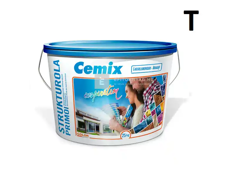 Alacsony ár Cemix 2703 StrukturOLA Primo diszperziós vékonyvakolat, kapart 1,5 mm 4001 white 25 kg