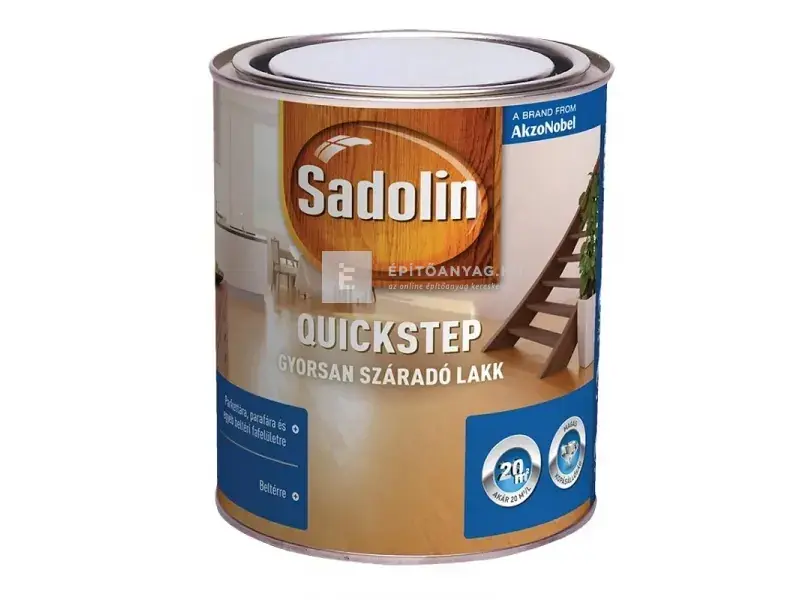 Szuper akció Sadolin Quickstep parkettalakk selyemfényű 2,5 l