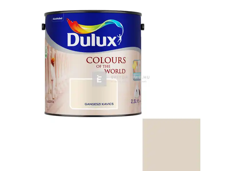 Szuper ajánlat Dulux A Nagyvilág Színei matt beltéri falfesték gangeszi kavics 2,5 l