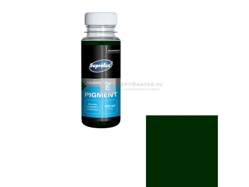 Szuper ajánlat Supralux Pigment falfesték színező zöld 100 ml