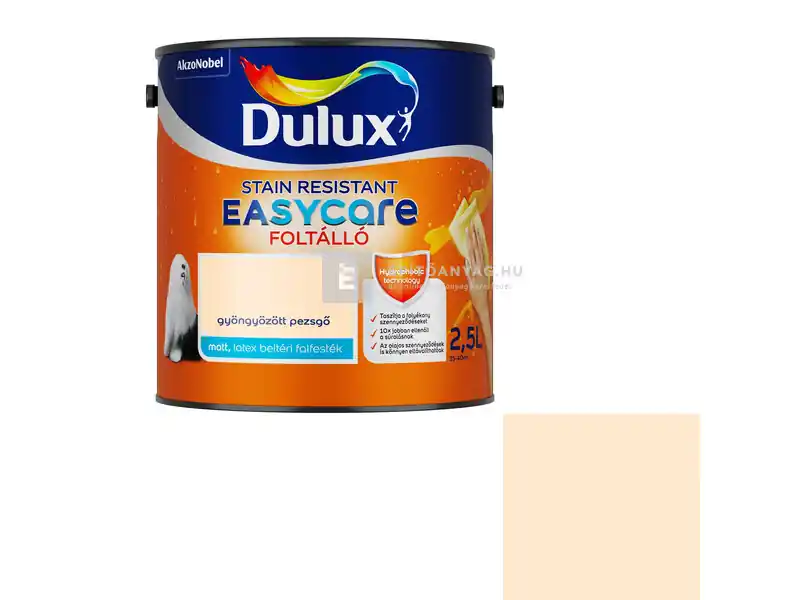 Dulux EasyCare matt, foltálló beltéri falfesték gyöngyöző pezsgő 2,5 l Ne maradj le