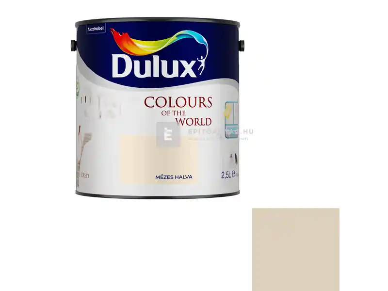 Dulux A Nagyvilág Színei matt beltéri falfesték mézes halva 2,5 l Rendeld meg most