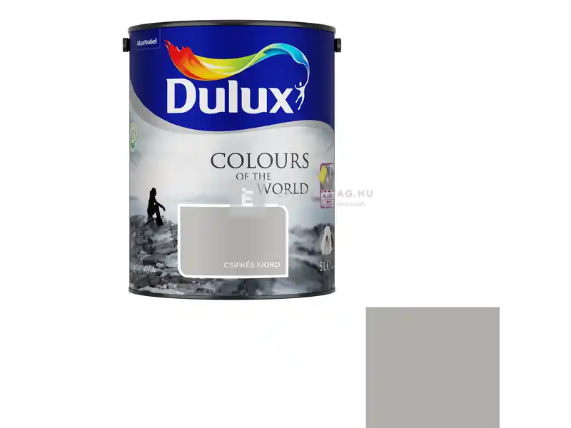 Biztonságos fizetés Dulux A Nagyvilág Színei matt beltéri falfesték csipkés fjord 5 l