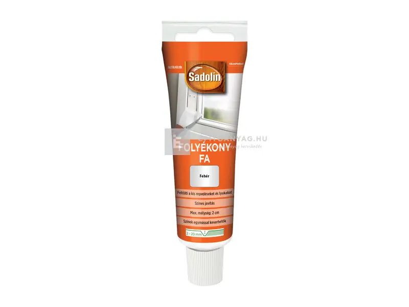 Olcsó Sadolin Folyékony Fa fehér 75 g