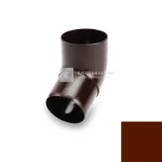 Galeco PVC 100 csokoládé csőív 67° Prémium
