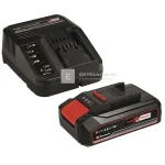 Einhell Power-X-Change Starter-Kit töltő + Li-ion akkumulátor 18 V / 2,5 Ah Különleges ajánlat