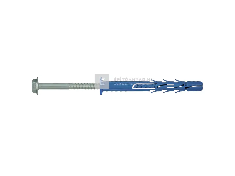 Legnépszerűbb Koelner Rawlplug R-SL11-FF1N-10K100 peremes dübel 10x100 mm + hatlapfejű/Torx, peremes csavar 7,0x109 mm, 16 db/csomag