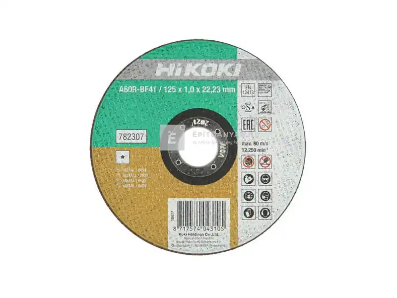 Hikoki Proline vágótárcsa inox 125x1,0 mm Korlátozott ajánlat