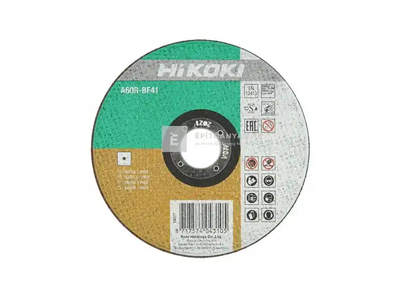Hikoki Proline vágótárcsa inox 115x1,0 mm 10 db/csomag Olcsó