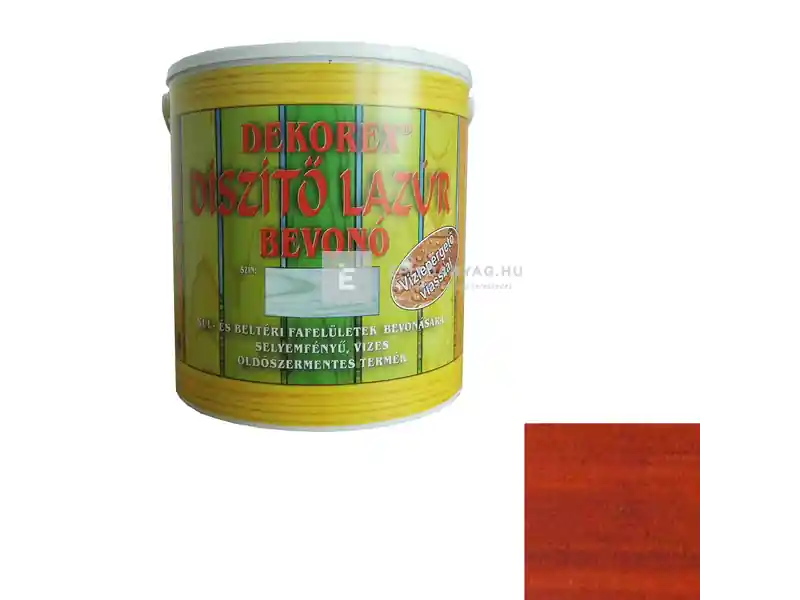 Dekorex vékonylazúr teak 2,5 kg Nézd meg most