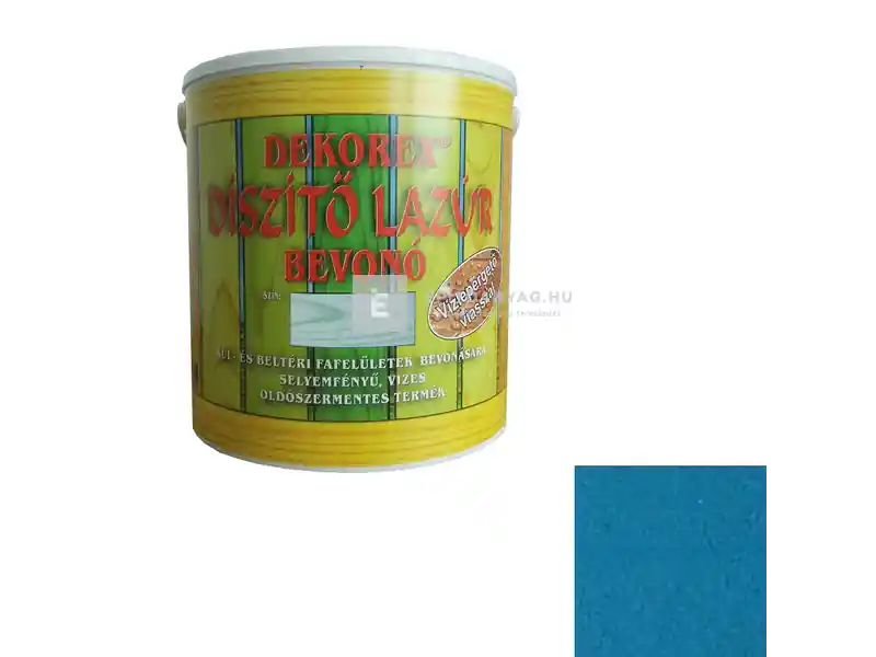 Gyors szállítás Dekorex vékonylazúr monostori zöld 2,5 kg
