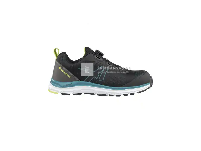 Albatros AER55 Impulse Black Blue Low QL S1P ESD HRO SRA munkavédelmi cipő 44 Olcsóbb