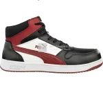 Puma Frontcourt Blk/Wht/Red Mid S3L ESD FO HRO SR munkavédelmi bakancs 49 Újdonság