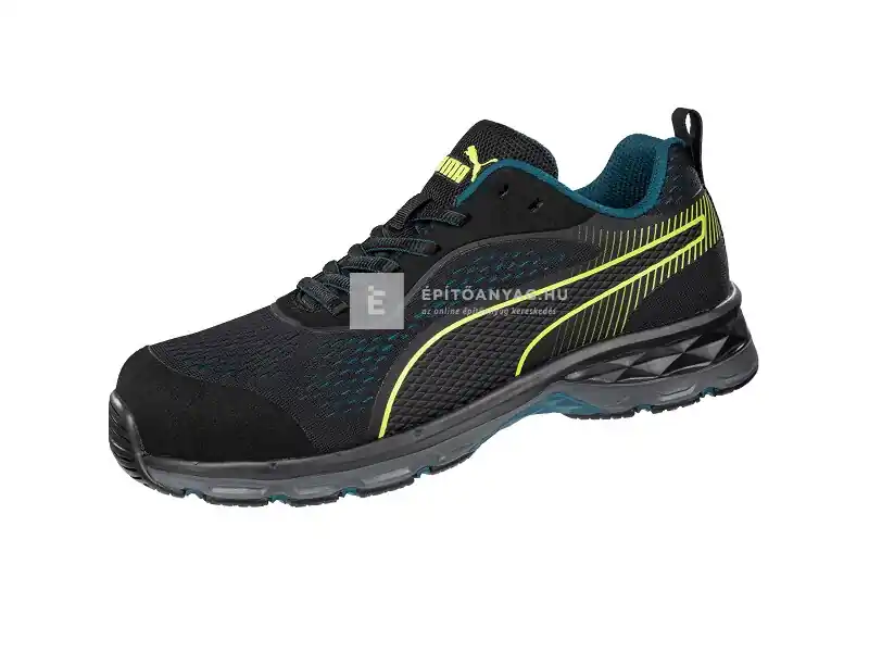 Puma Fuse Knit Black Wns Low S1P ESD HRO SRC női munkavédelmi cipő 41 Gyors kiszállítás