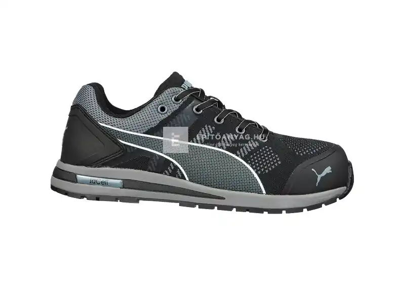 Puma Elevate Knit Black S1P ESD HRO SRC munkavédelmi cipő 46 Csak ma