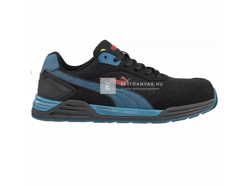 Puma Frontside Blk/Blue Low S1P ESD HRO SRC munkavédelmi cipő 39 Olcsóbb