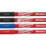 Outlet Milwaukee Inkzall jelölőfilckészlet, 0,6 mm hegyű, 4 db, színes