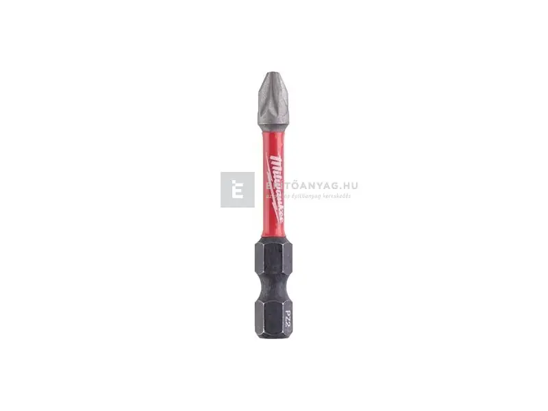 Milwaukee Shockwave bit PZ2 50 mm, 10 db Gyors szállítás