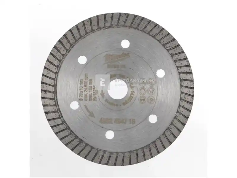 Alacsony ár Milwaukee gyémánt vágókorong DHTS 76 mm
