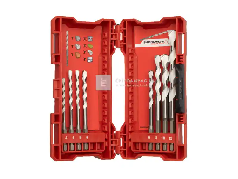 Milwaukee többfunkciós fúrószár készlet, 1/4" Hex, 8 db-os Olcsóbb