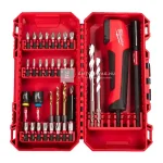 Végkiárusítás Milwaukee Shockwave bitkészlet 35 db + sarokcsavarozó adapter