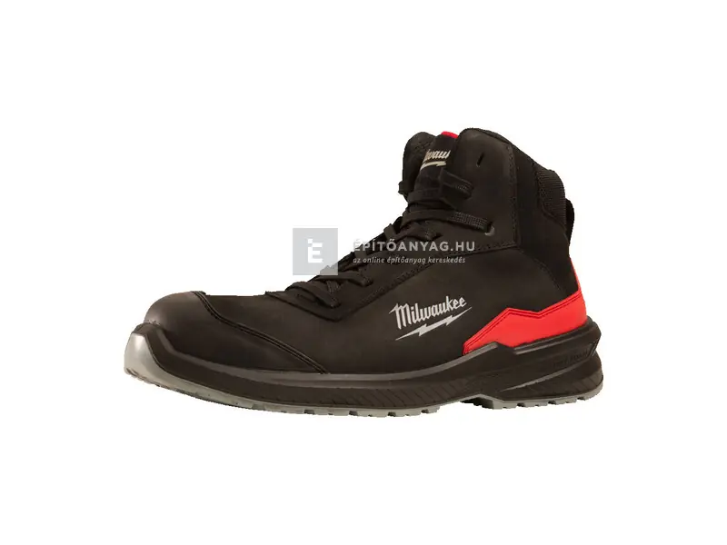 Olcsó Milwaukee Flextred S3S ESD SC FO SR munkavédelmi magasszárú cipő 43