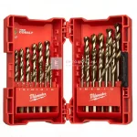 Milwaukee Red Cobalt HSS-G fémfúró készlet 1-13 mm, 25 db Kiárusítás