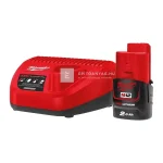 Szuper akció Milwaukee M12NRG-201 akkumulátor- és töltőszett