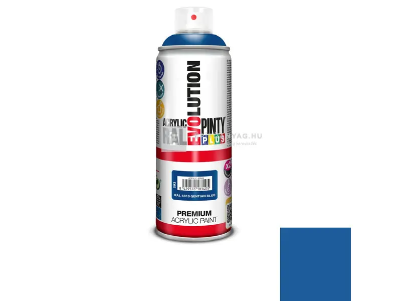 PintyPlus Evolution akril festék spray RAL 5005 gentian blue 400 ml Legnépszerűbb