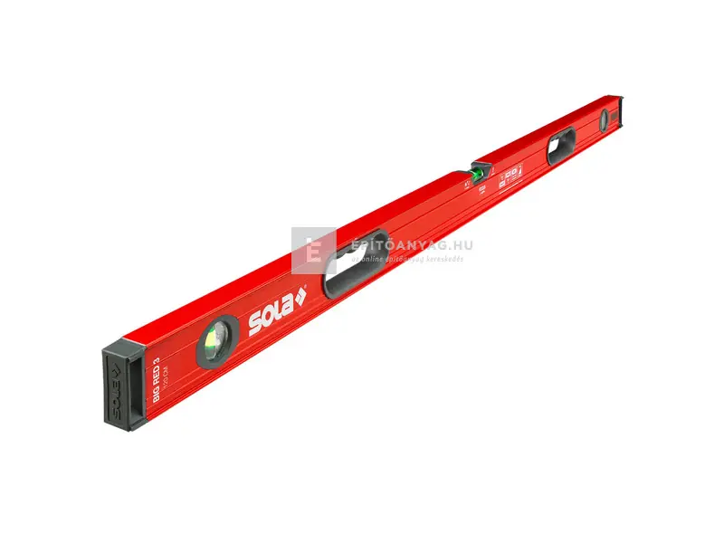 Legkelendőbb Sola Big Red 3 120 merevített vízmérték 120 cm