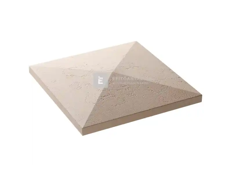 Star Stone Róma oszlopfedlap smoke 55x55x8 cm Kedvezményes ár