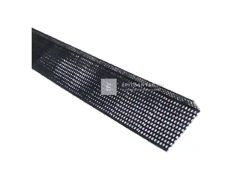 Korlátozott ajánlat PVC szellőzőprofil antracit 30x90 mm x 2,5 m