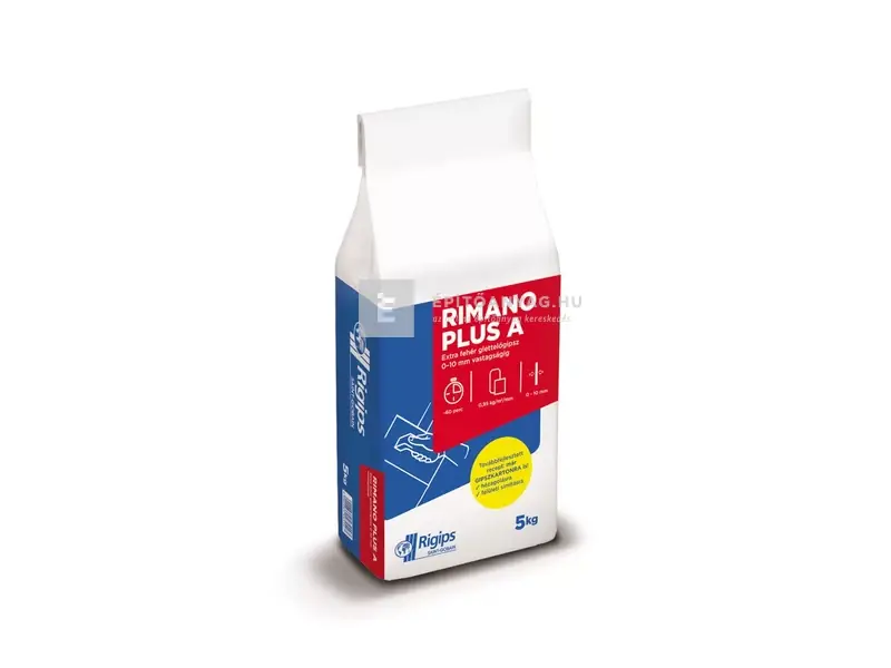 Csak ma Rigips Rimano Plus A 0-10 glett 5 kg